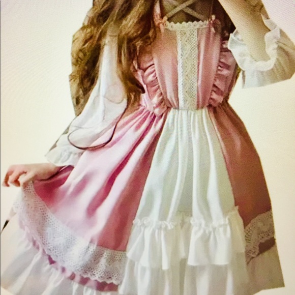 NEW Sweet Harajuku Lolita Dress - Picture 2 of 7